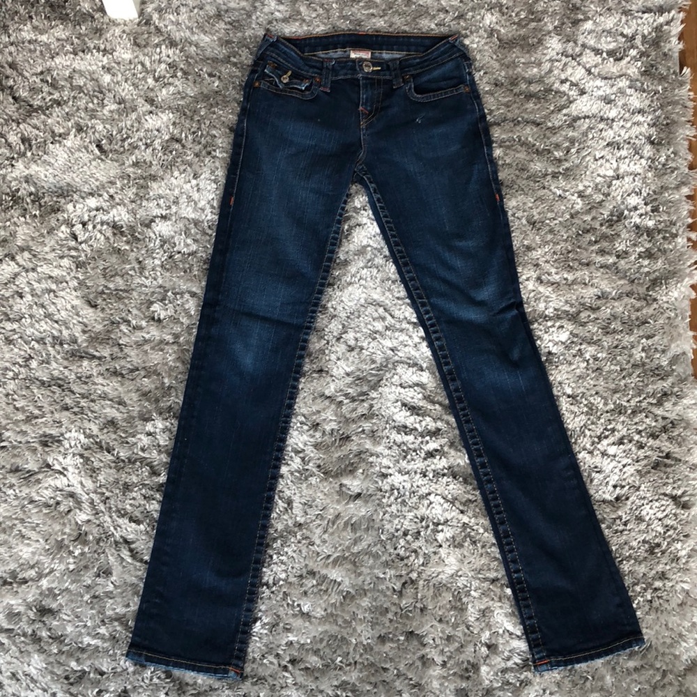 True religion (girls 14) straight legged jeans